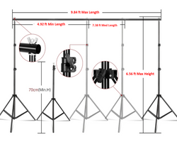 Custom 3D Wallpaper Backdrop & Stand