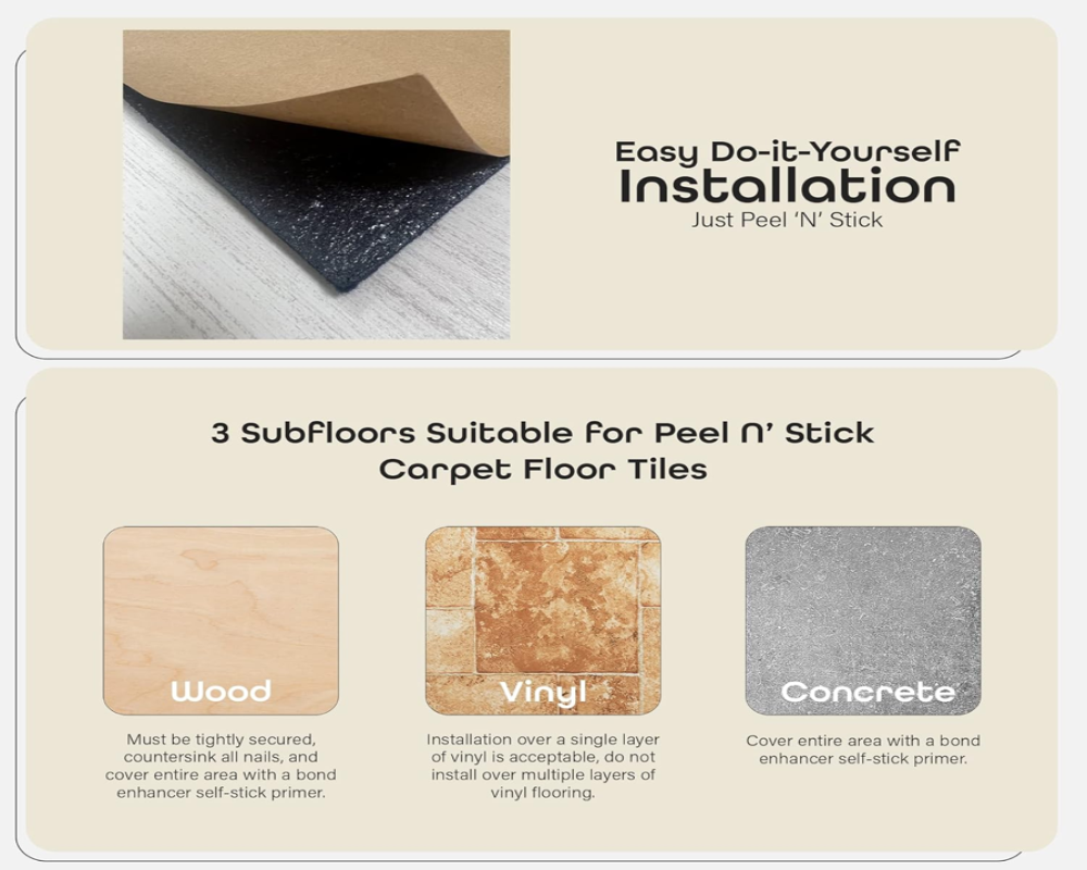 Another World VR Park Arena Branded Carpet Tiles & Tape SKU# AWVR004