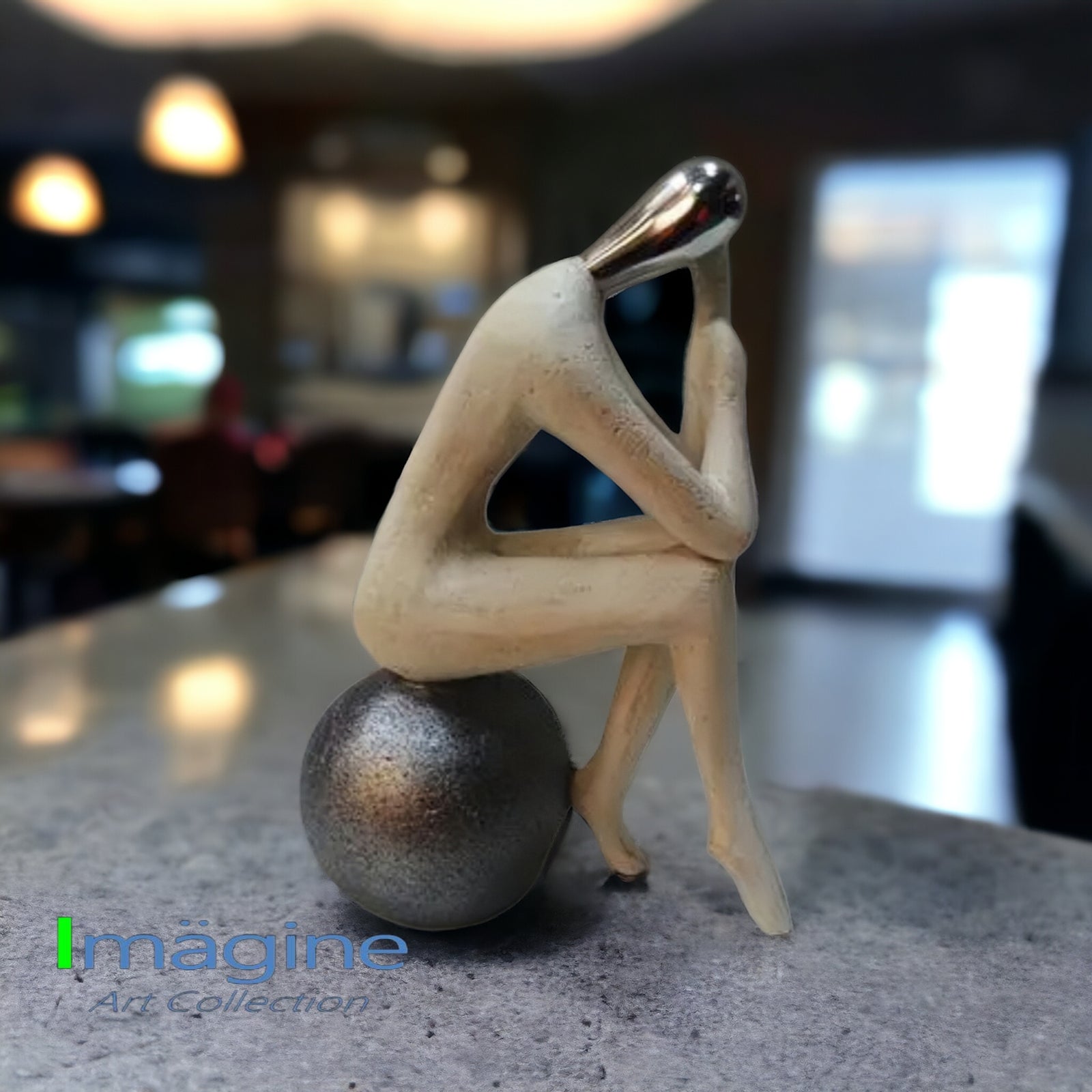 Reflections of Solitude Stonecast Sculpture Figurine SKU# IAC0031