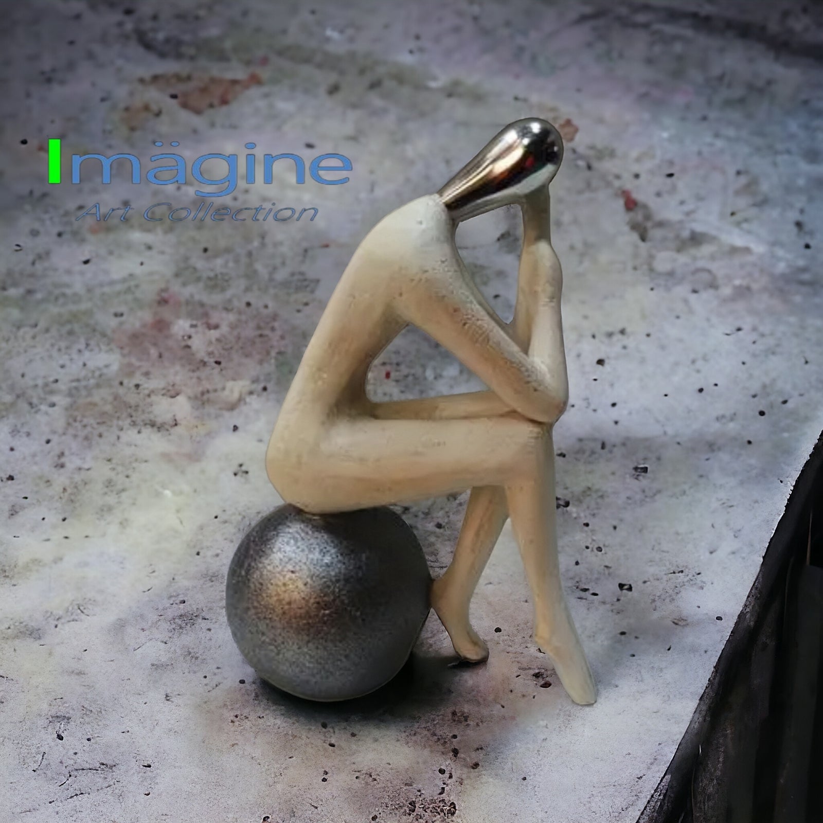 Reflections of Solitude Stonecast Sculpture Figurine SKU# IAC0031