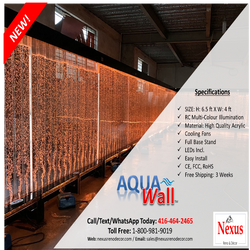 AquaWall Multi-LED Light Show SKU# AQU0001