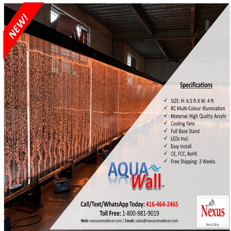 AquaWall Multi-LED Light Show SKU# AQU0001