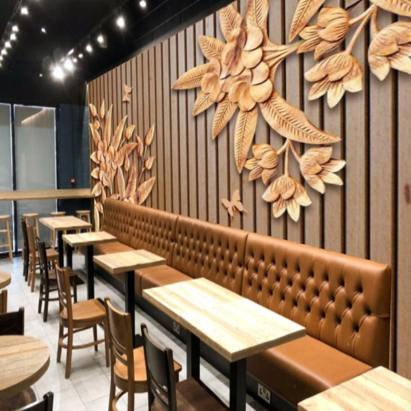 Floral Wallpaper for Restaurant Wallpaper