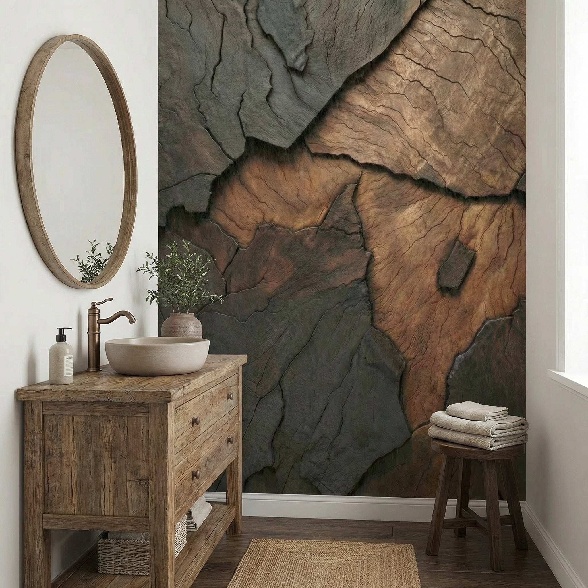 Bring the raw beauty of nature indoors with our Custom 3D Rustic Wood Texture Wallpaper from Nexus 3D Wallpaper!

Featuring dramatic cracked wood patterns, rich earthy browns, and deep charcoal tones, this stunning design creates a realistic 3D illusion that adds depth, warmth, and character to any space.

From cozy living rooms to stylish offices and modern commercial spaces, this feature wall is designed to make a statement!