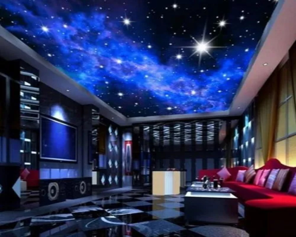 Custom LED 3D Ceiling / Wall Murals