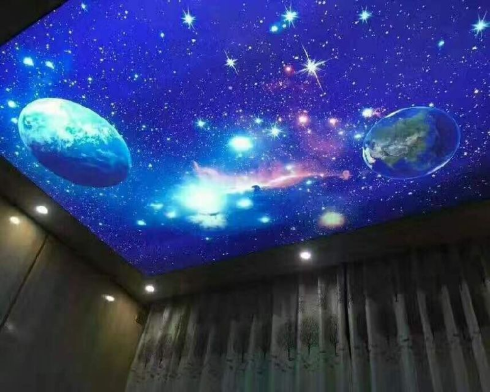 Custom LED 3D Ceiling / Wall Murals