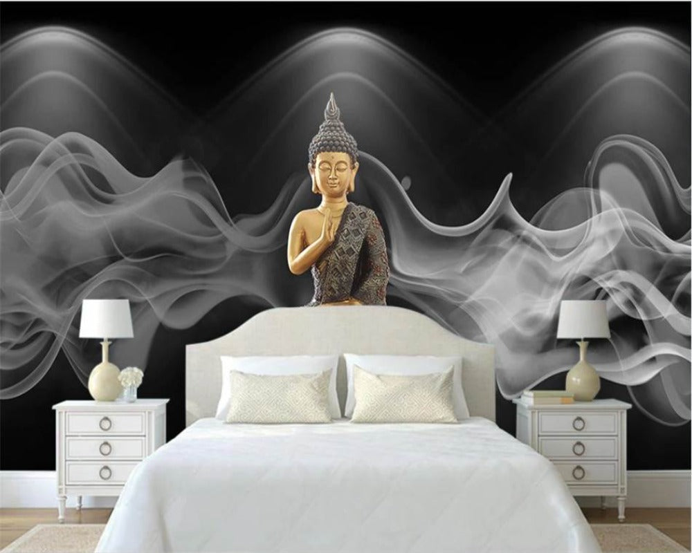 3D Wallpaper Buddha Various Designs SKU# WAL0107