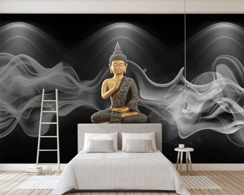 3D Wallpaper Buddha Various Designs SKU# WAL0107
