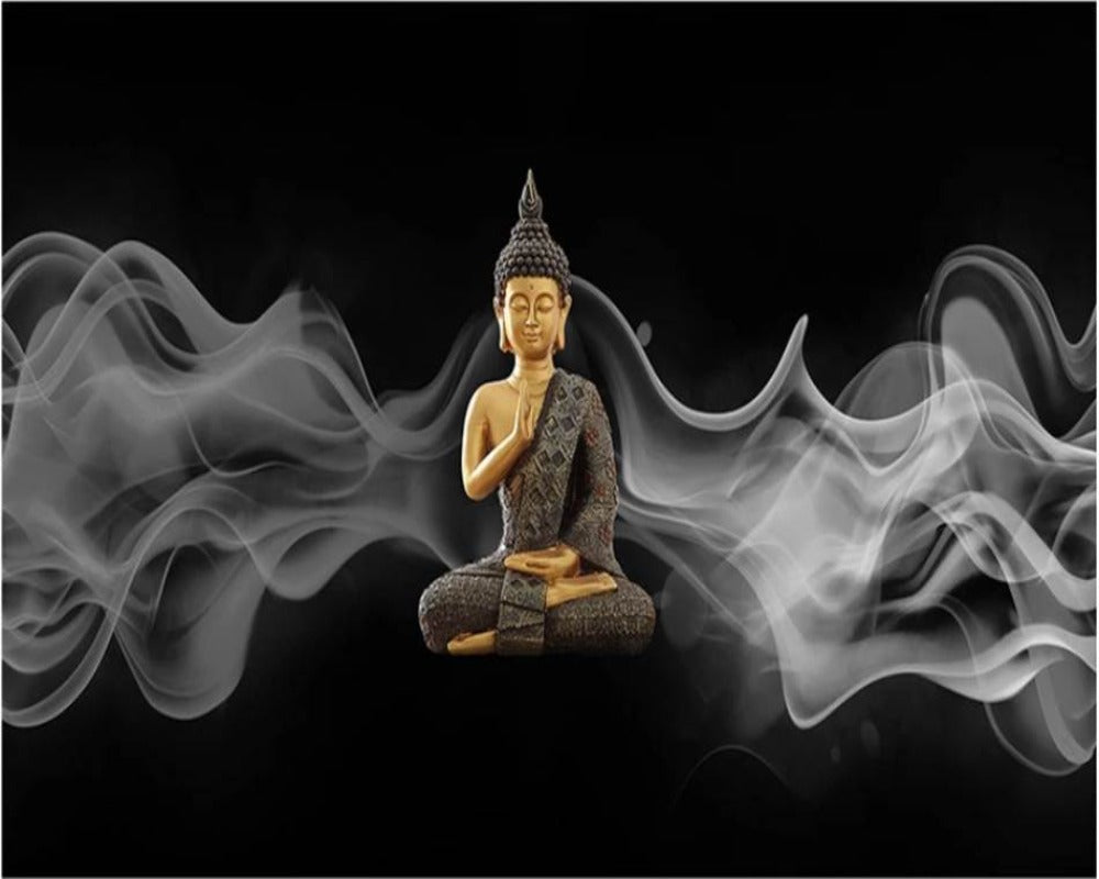 3D Wallpaper Buddha Various Designs WAL0107