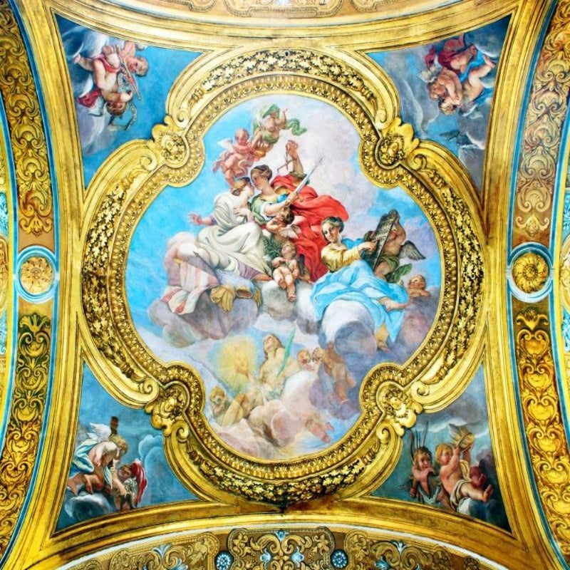 3D Ceiling Various Chateau De Chantilly SKU# WAL0001