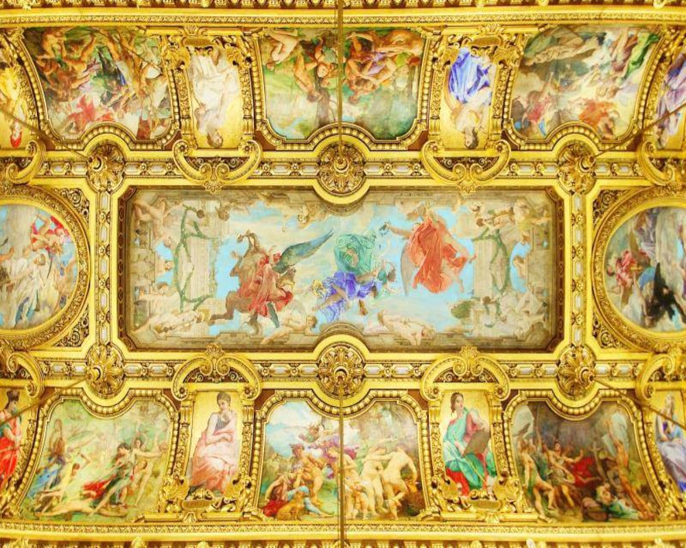 3D Ceiling Various Chateau De Chantilly SKU# WAL0001