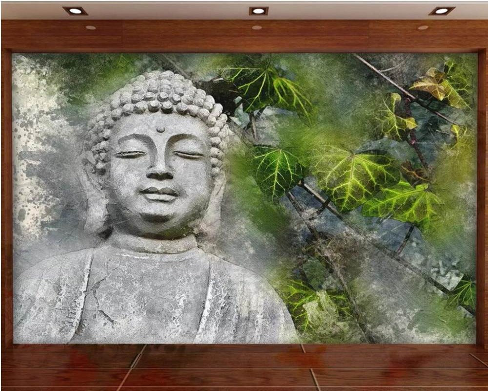 3D Wallpaper Buddha Various Designs WAL0107