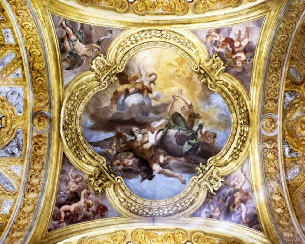 3D Ceiling Various Chateau De Chantilly SKU# WAL0001