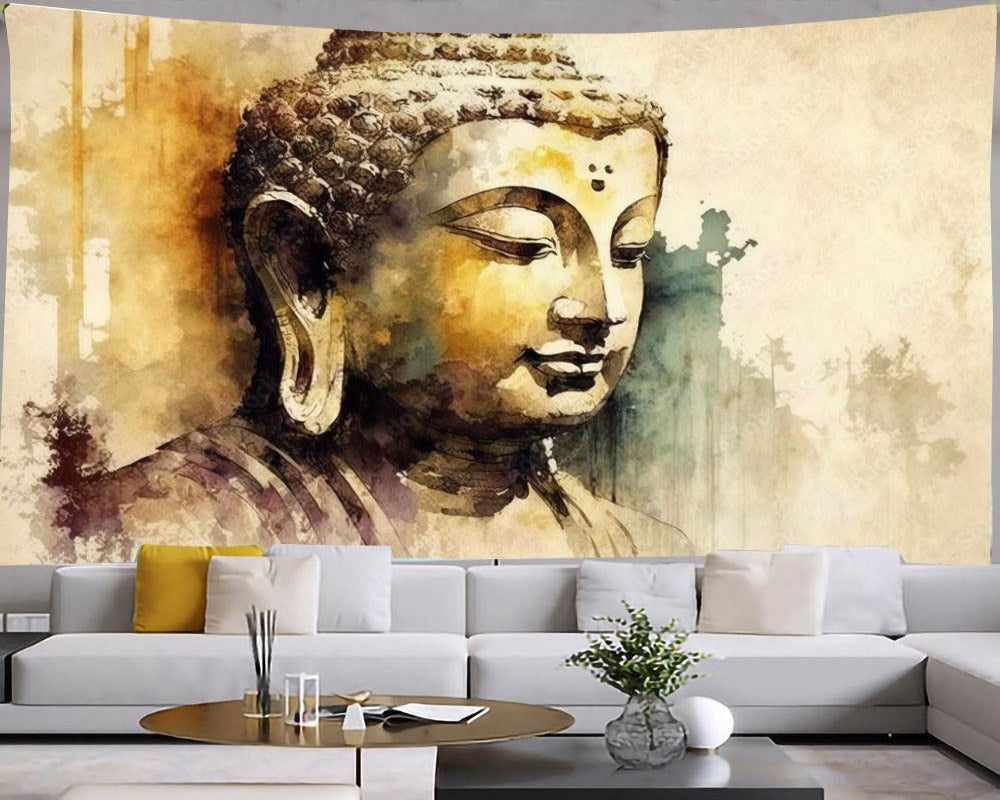 3D Wallpaper Buddha Various Designs 