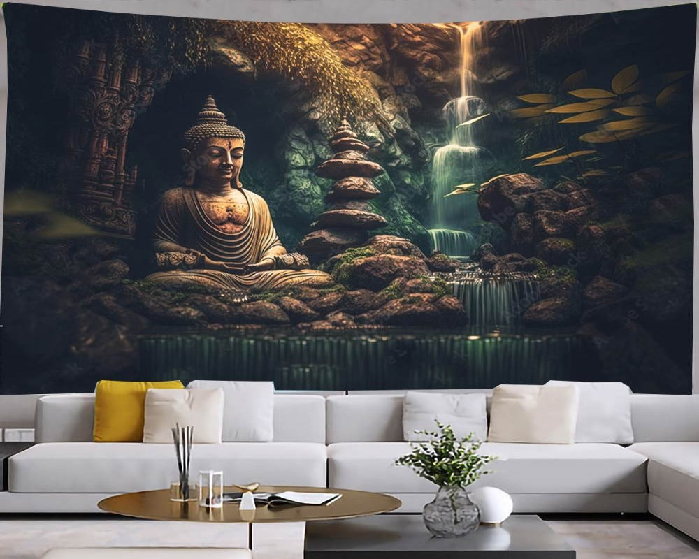 3D Wallpaper Buddha Various Designs SKU# WAL0107