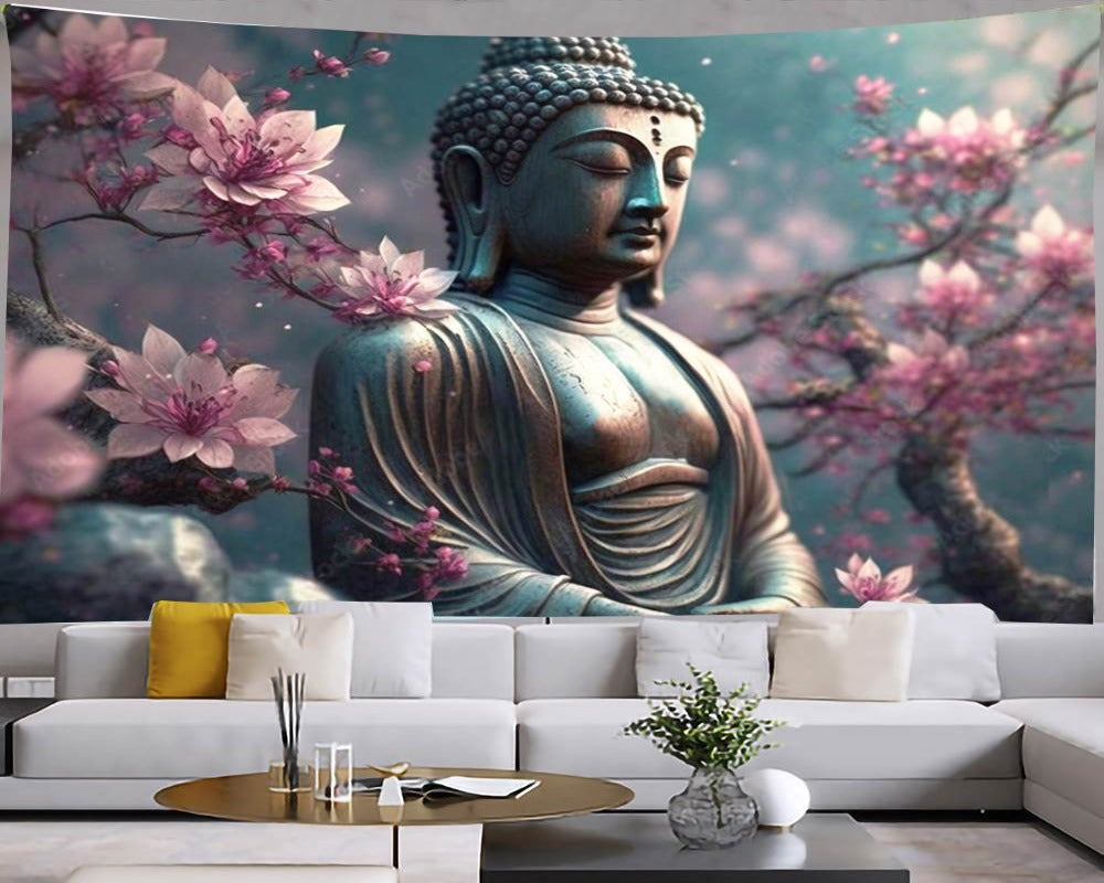3D Wallpaper Buddha Various Designs SKU# WAL0107