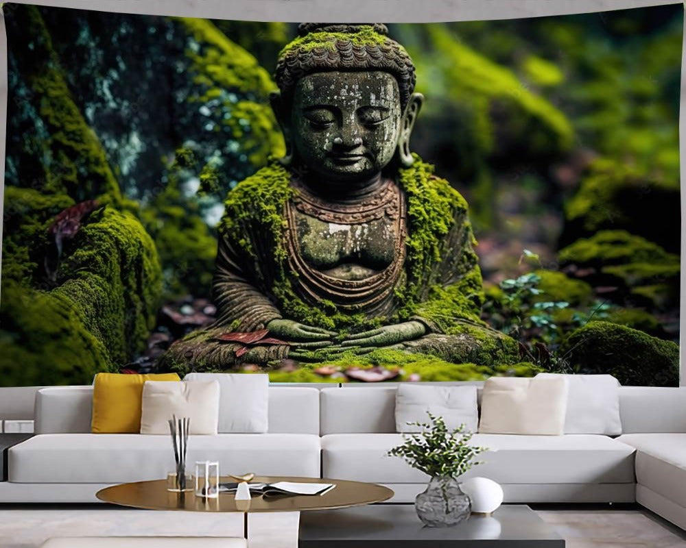 3D Wallpaper Buddha Various Designs WAL0107