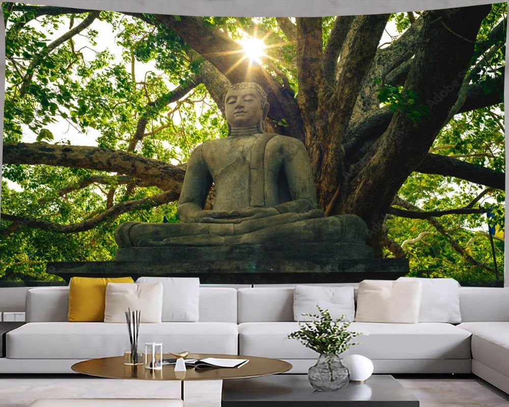 3D Wallpaper Buddha Various Designs SKU# WAL0107