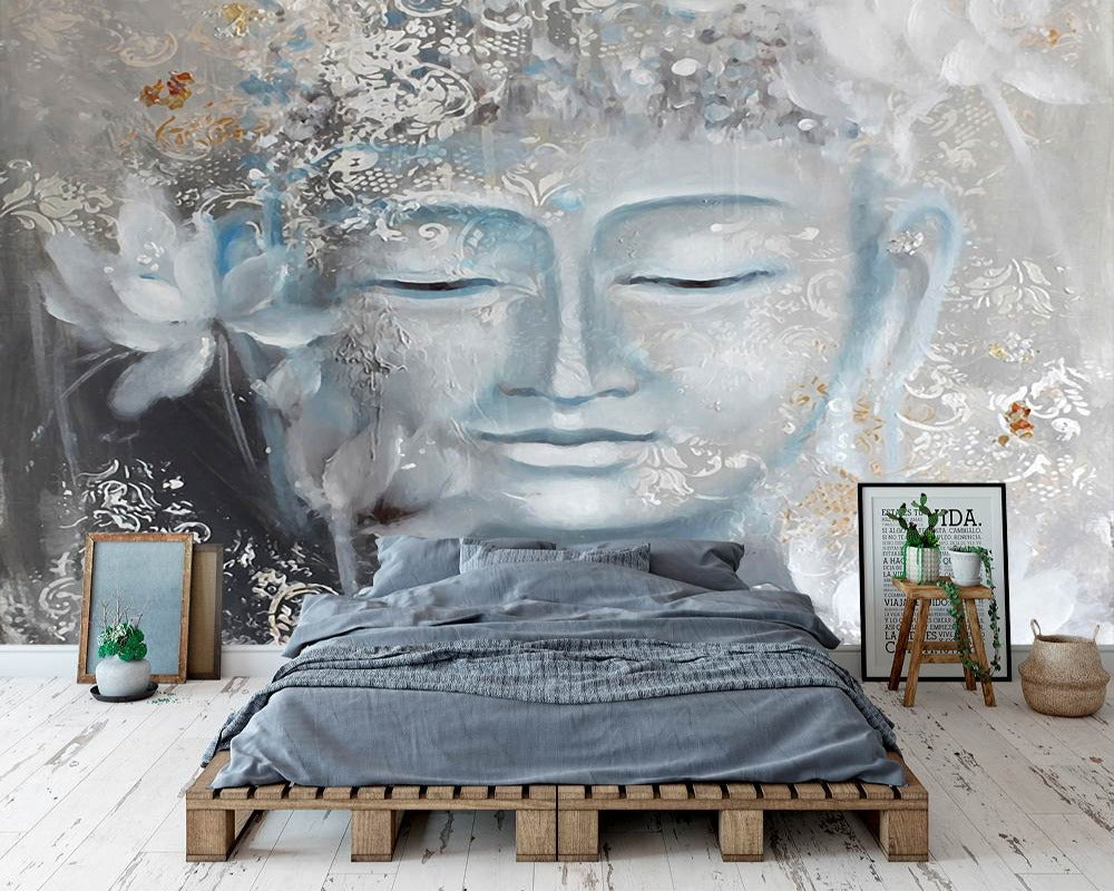 3D Wallpaper Buddha Various Designs WAL0107