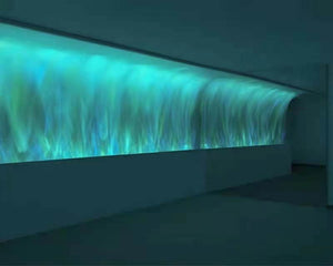 3D LED AquaWave Wallpaper (RGB) SKU# AQUW0001