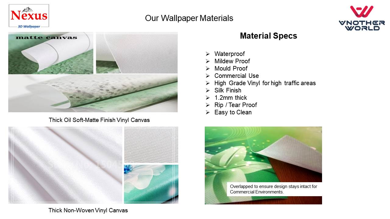 Another World VR Park Wallpaper - Custom Made SKU# AWVR002