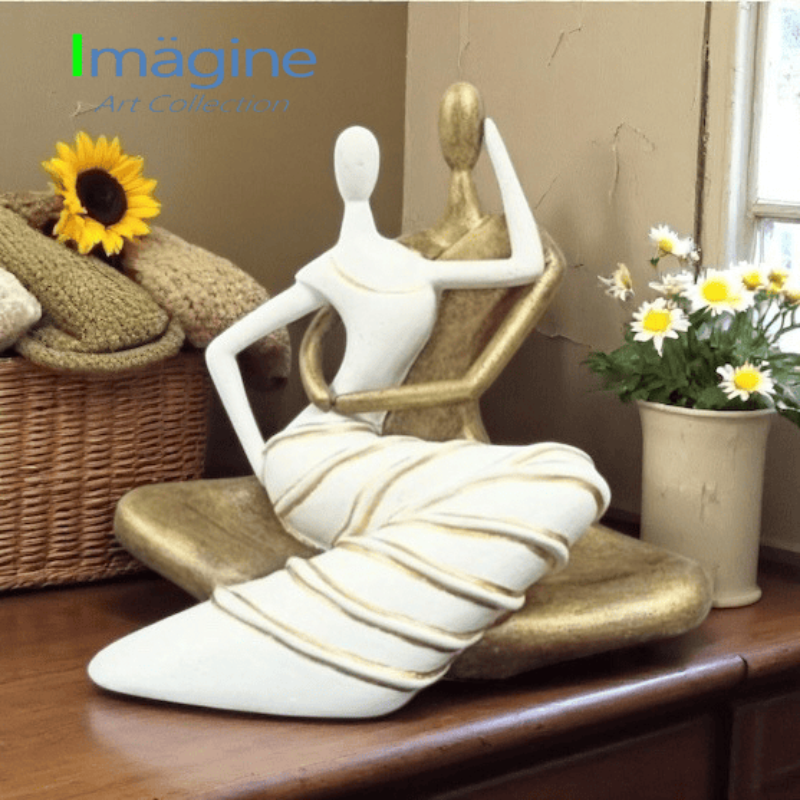 Soulful Serenity Stonecast Sculpture Figurine