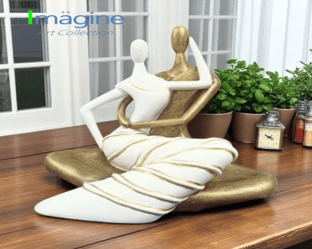 Soulful Serenity Stonecast Sculpture Figurine