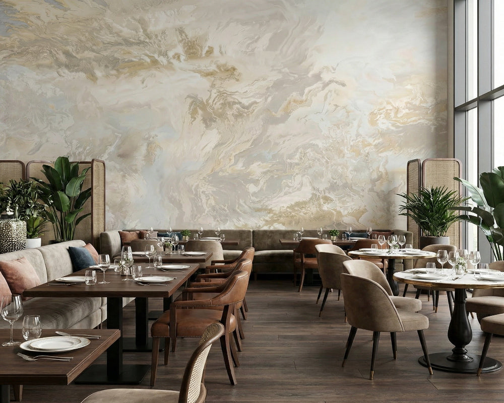 3D Wallpaper Modern Sandstone Marble