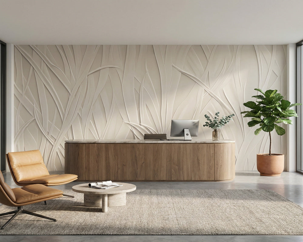 3D Wallpaper Ethereal Grasslands