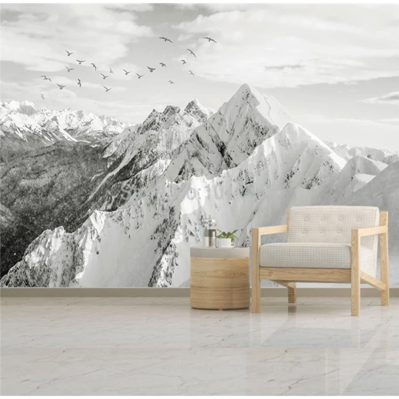 3D Wallpaper Andes Mountains SKU# WAL0105