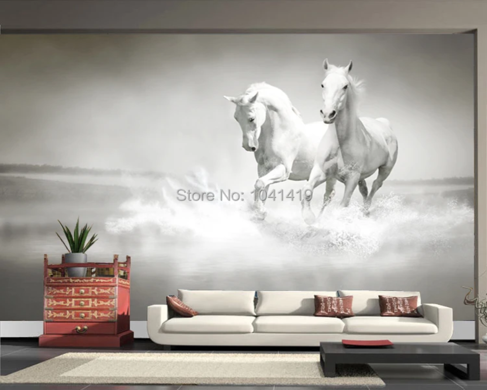 3D Wallpaper Mystic Mustangs SKU# WAL0119