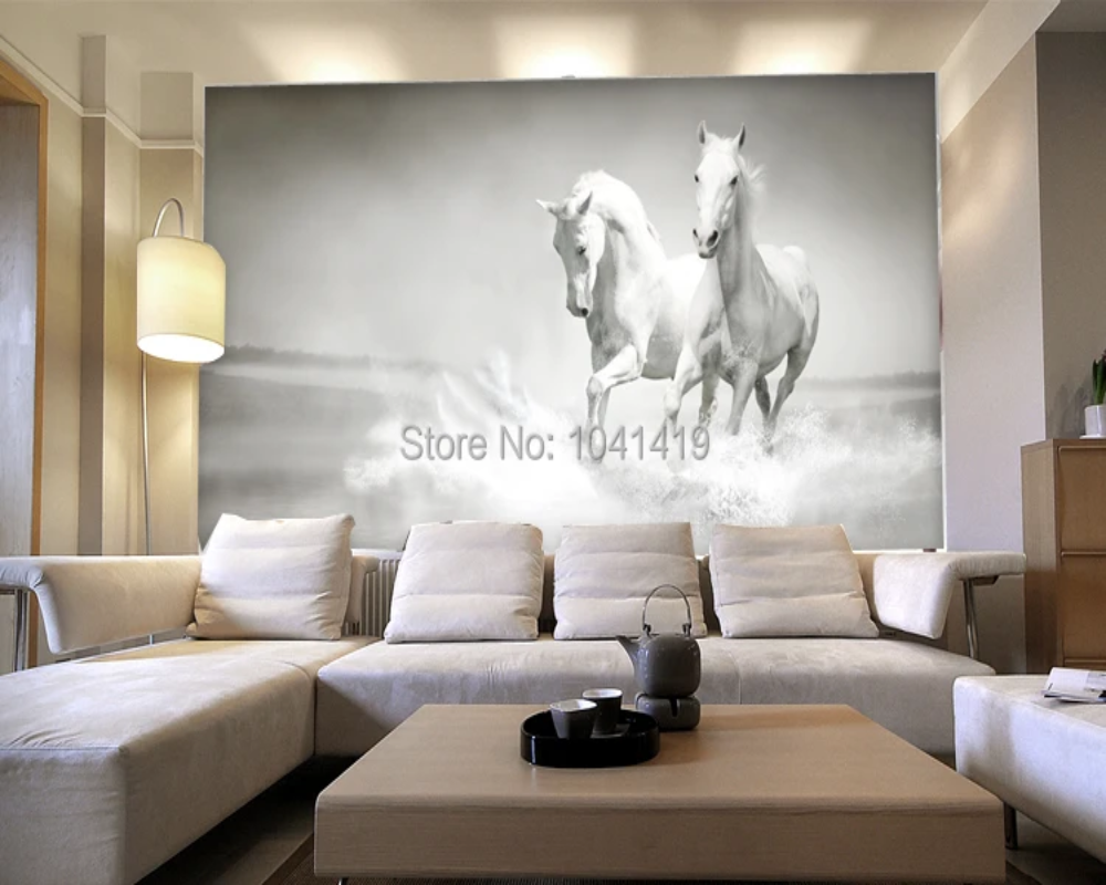 3D Wallpaper Mystic Mustangs SKU# WAL0119