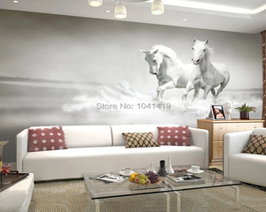3D Wallpaper Mystic Mustangs SKU# WAL0119