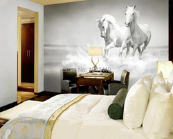 3D Wallpaper Mystic Mustangs SKU# WAL0119