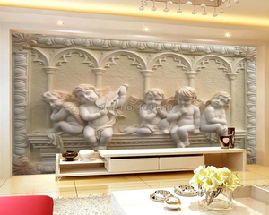 3D Wallpaper Europa Angels SKU# WAL0128