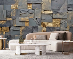 3D Wallpaper Eclectic Stone SKU# WAL0181