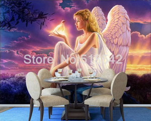 3D Wallpaper Angel Eye Nights SKU# WAL0449
