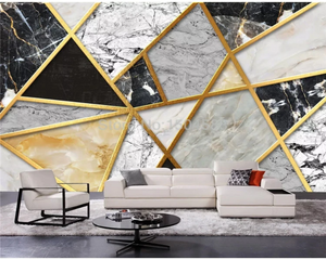 3D Wallpaper Trifecta Marble Artisan SKU# WAL0465