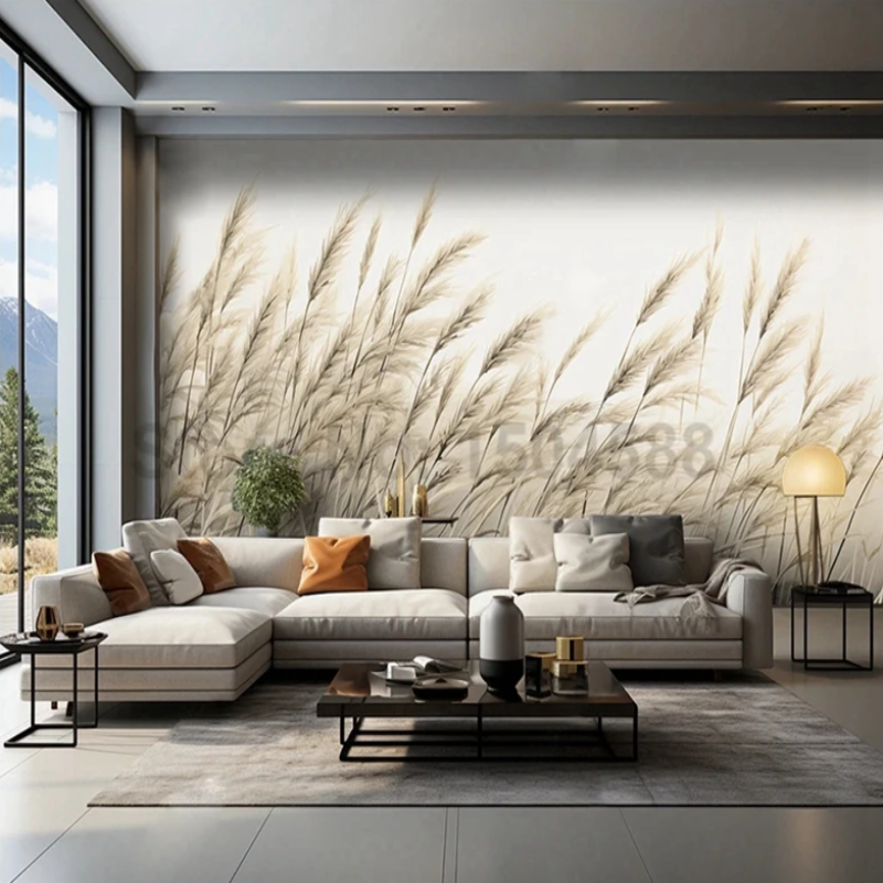 3D Wallpaper Flowing Wheat Inspire SKU# WAL0469