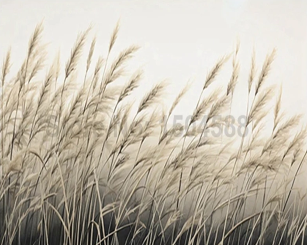 3D Wallpaper Flowing Wheat Inspire