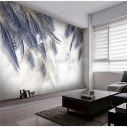 3D Wallpaper Flowing Earth Leaves