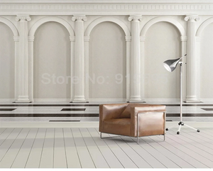3D Wallpaper Roman Columns SKU# WAL0517