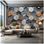 3D Wallpaper Hexastone Cement SKU# WAL0490