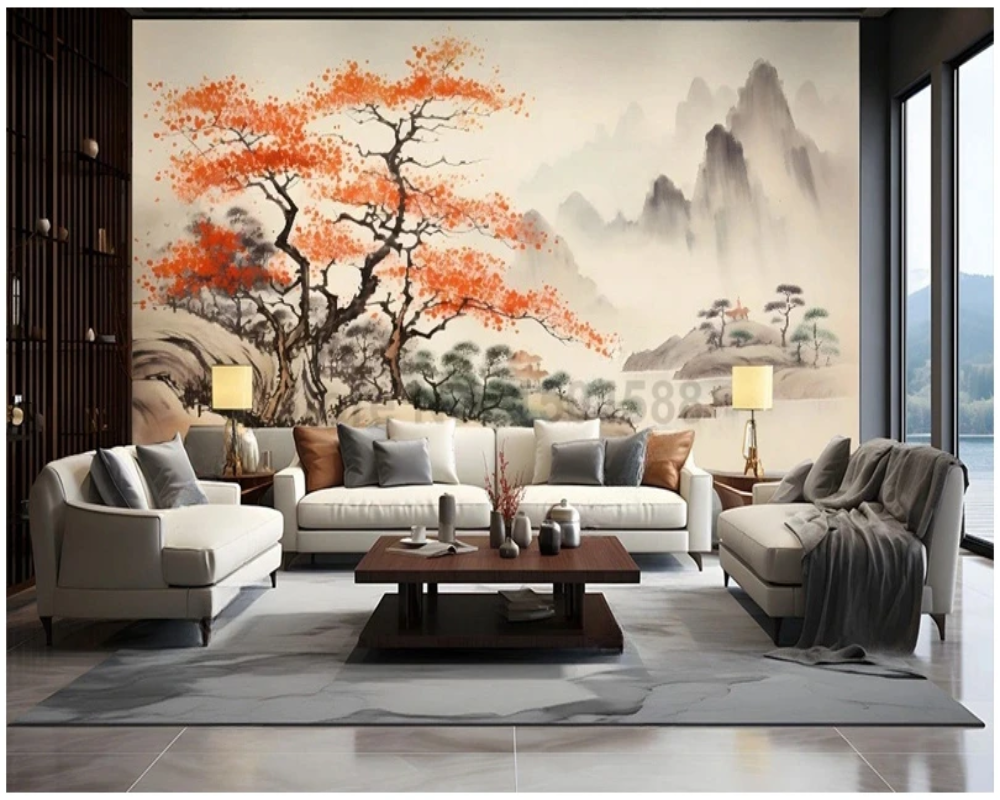 3D Wallpaper Japan Eclectic Scene 