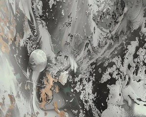 3D Wallpaper Artic Arctic Glacier Marble SKU# WAL0503