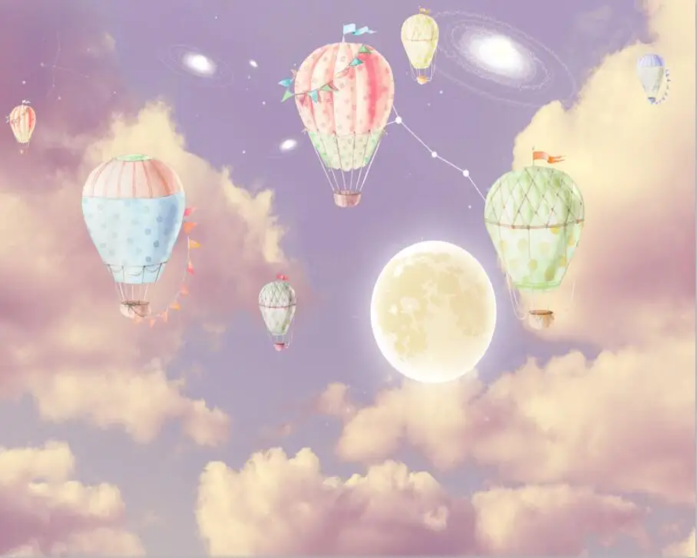 3D Wallpaper Purple Daycare Playground