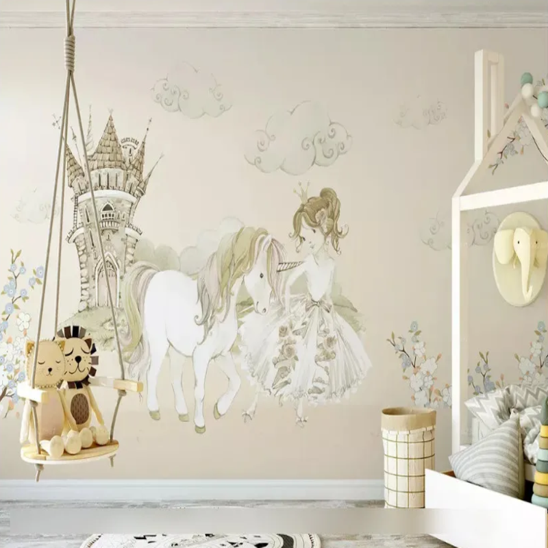3D Wallpaper Happy Pony Dreamscape SKU# WAL0513