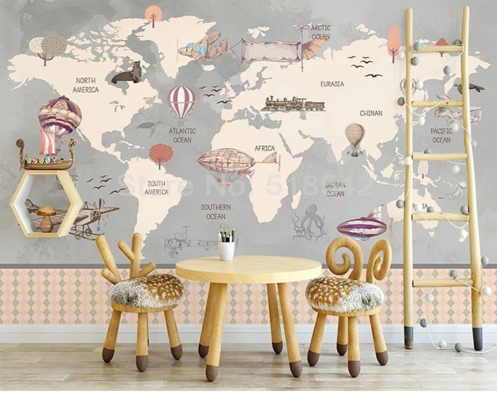 3D Wallpaper World May Daycare SKU# WAL0525