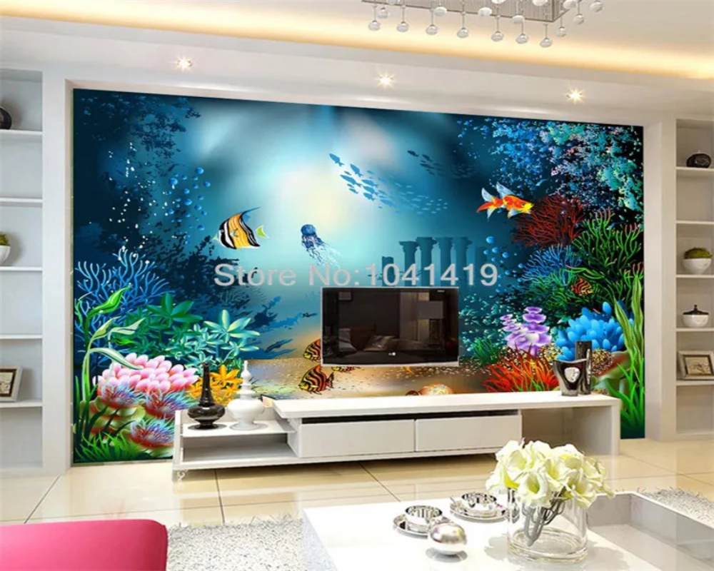 3D Wallpaper Fantasy Sea World V 