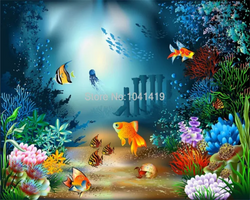 3D Wallpaper Fantasy Sea World V SKU# WAL0536